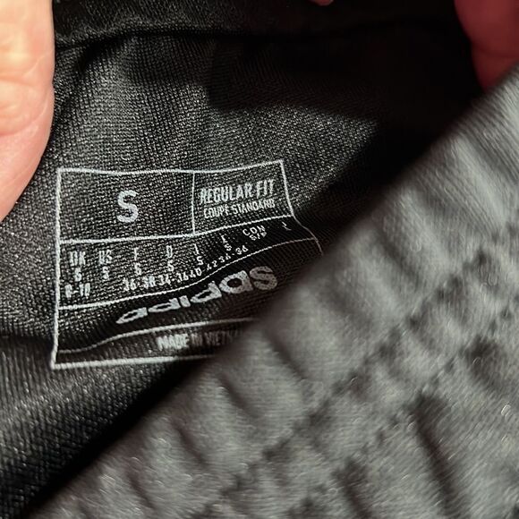 Adidas Regular Fit Black and White Aeroready sweatpants EUC size small - Picture 11 of 12